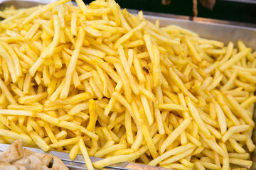 Various street foods in Taiwan, including fast snacks