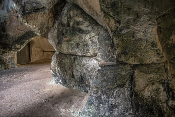 medieval French troglodyte cave
