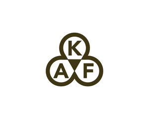 AKF logo design vector template