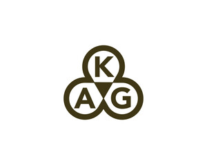 AKG Logo design vector template