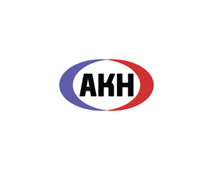 AKH Logo design vector template