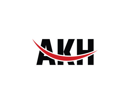 AKH Logo design vector template