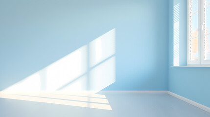 Gradient empty room wall model, minimalist interior, podium 3D product display