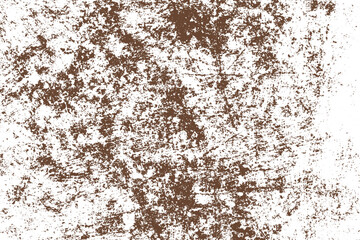 Abstract wall texture coffee color texture on white color background.