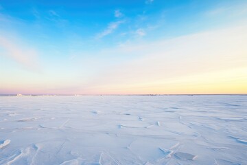 Fototapeta na wymiar shift of hues in aurora borealis over the frozen tundra