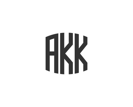 AKK Logo design vector template