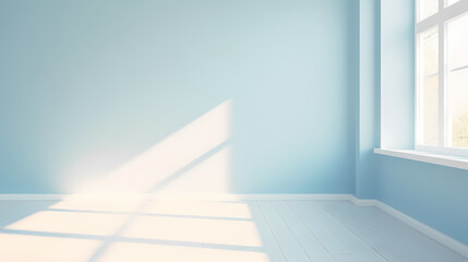 Fototapeta premium Empty room background, simple style interior design