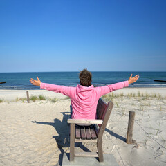 Urlaub genießen am Strand