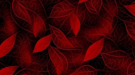 seamless background picture with leaf pattern, leaves, trees, tree branches