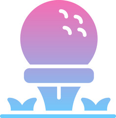 Golf ball icon