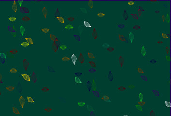 Light Multicolor, Rainbow vector hand painted pattern.