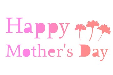 母の日のメッセージカード