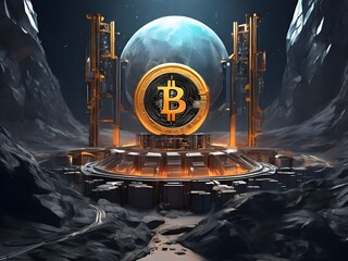 Bitcoin Symphony: Decoding the Melody of Cryptocurrency - obrazy, fototapety, plakaty