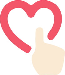 Hand Sign Language Love Icon