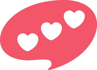 Love Language Bubble Speech