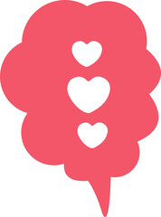 Love Language Bubble Speech