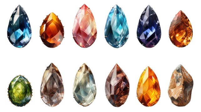 Splines stones  isolated on white background.   on  png transparent background