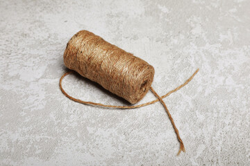 skein of thread in the studio