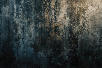 Fototapeta premium dark cement wall background full of stains