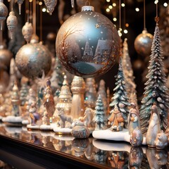 Tourquise for Christmas ornaments into a winter wonderland with a touch of whimsy and a sprinkle of magic