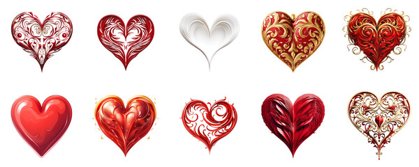 Transparent png of heart designs. Love, Relationship symbols for designs
