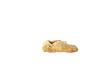 PNG, a traditional cookie for the holiday of Purim, isolated on a white background.