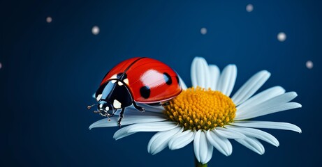 ladybug on  wallpaper