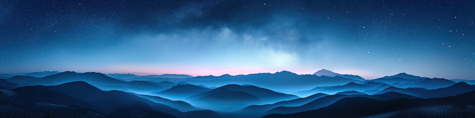 Fototapeta premium panorama of the mountains