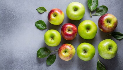 Obraz premium green apples