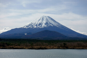 At the foot of Mount Fuji in Japan
