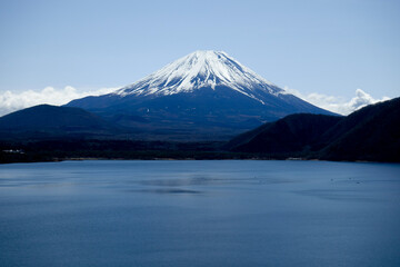 At the foot of Mount Fuji in Japan