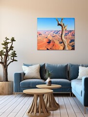 Grand Canyon Landscapes Canvas Print: Iconic American Vistas in Stunning Landscape Art