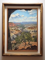 Grand Canyon Landscapes: Majestic Canyon Scenes Framed Landscape Print