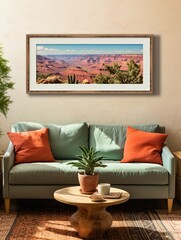 Grand Canyon Landscapes: Scenic Vista Wall Art - Panoramic Canyon Views Galore
