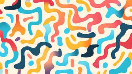 Cute graffiti art abstract background poster web page PPT, art background