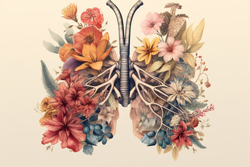 Floral Respiratory Symphony