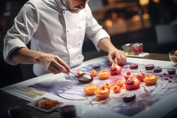 chef preparing food