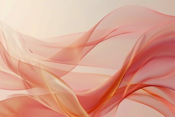 Abstract background with smooth shapes