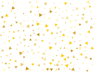 Magic Triangular Confetti