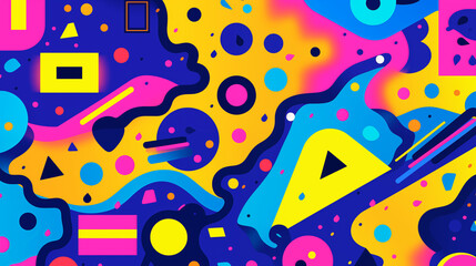 90s background marker drawings abstract colorful background