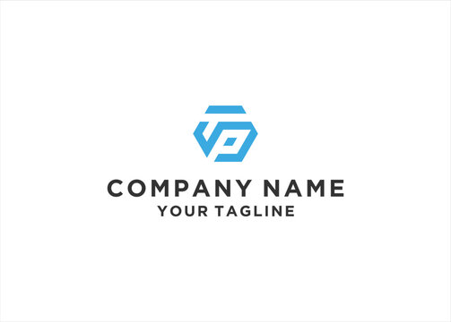 Initial Letter TP PT  Logo Design Vector Illustration	