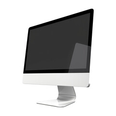 Mockup of modern desktop computer