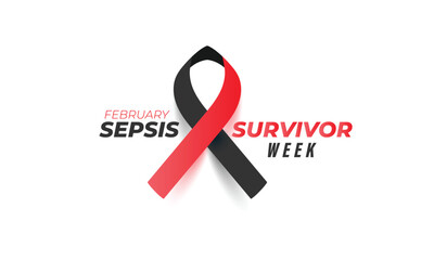 Sepsis survivor week. background, banner, card, poster, template. Vector illustration.