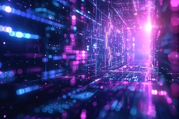 Fototapeta premium Abstract High Tech Background