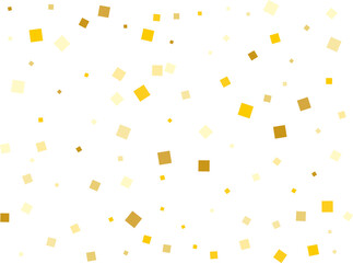 Yellow Squares Confetti © writerfantast