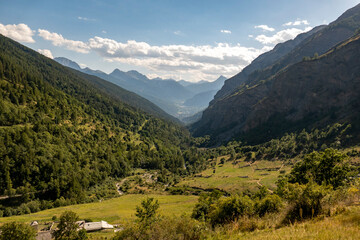 Fototapeta premium Colle del Sommiller, Piemonte, Alpi Cozie, Bardonecchia