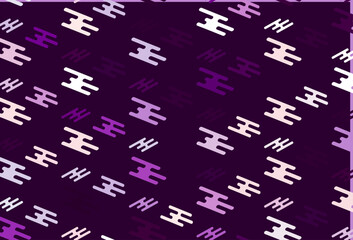 Light Purple vector template with repeated sticks.