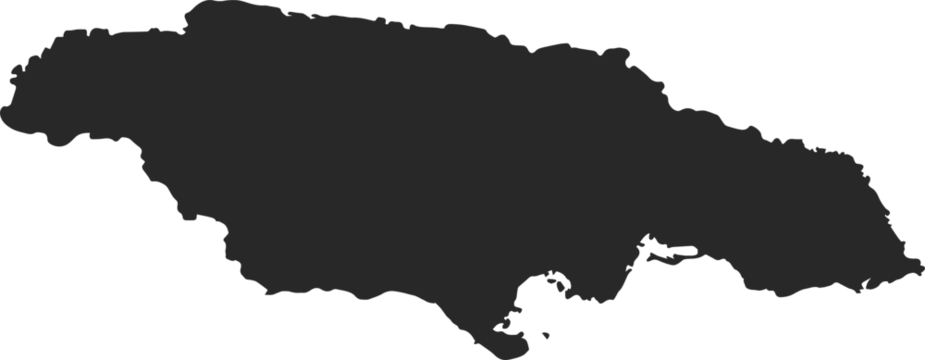 country map jamaica