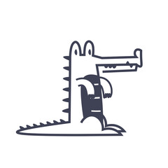 Crocodile Cartoon PNG