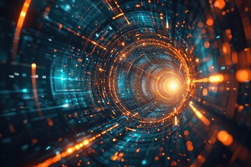 Obraz premium Abstract High Tech Background